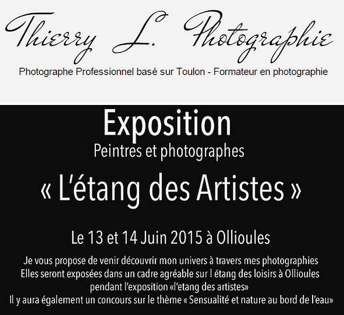 Exposition peintres et photographes